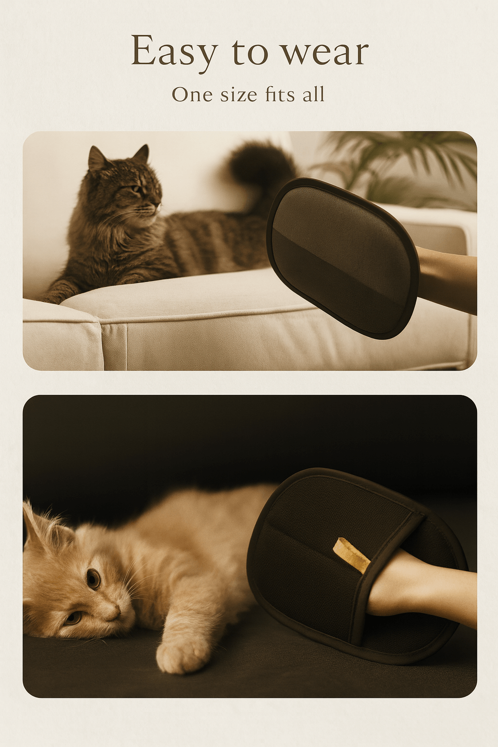 LaveryTouch - Grooming Gloves